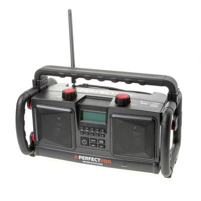 Perfectpro Workstation Draagbaar Digitaal Zwart