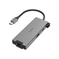 Hama 200109 USB-hub type C 3.1/2 USB-poorten A 3.0 1 USB-poort type C Hdmi Lan