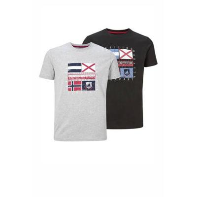 Jan Vanderstorm T-shirt PREBEN - (set van 2)