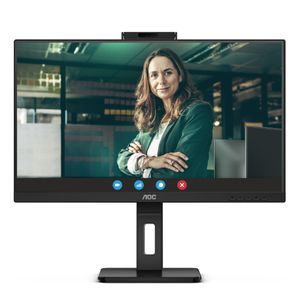 AOC Pro-Line 24P3CW LED-monitor Energielabel E (A - G) 61 cm (24 inch) 1920 x 1080 Pixel 16:9 4 ms HDMI, DisplayPort, Hoofdtelefoonaansluiting, USB 3.2 Gen 1,