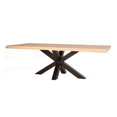 Eleonora Eettafel Jasmijn Boomstam Eiken - Naturel, 300 x 100cm Eleonora Eettafel Jasmijn Boomstam Eiken - Naturel, 300 x 100cm