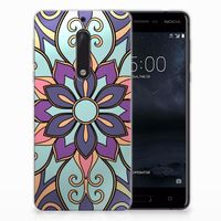 Nokia 5 TPU Case Purple Flower