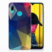 Huawei P Smart 2019 TPU Hoesje Polygon Dark