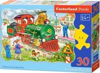 Castorland legpuzzel Green Locomotive junior karton 30 stukjes