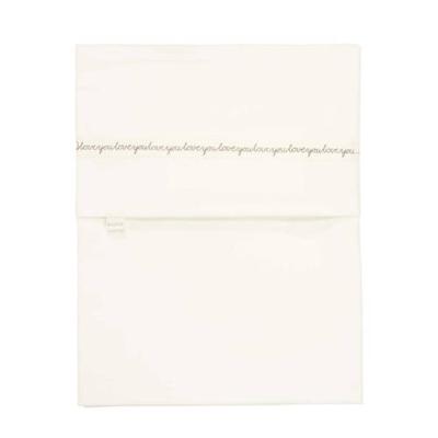 Koeka Koeka baby ledikantlaken Sparkle Grey