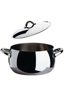 Alessi casserole basse en acier inoxydable (24cm) - Argent