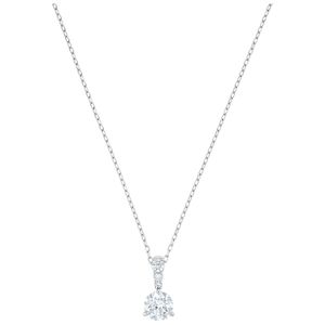 Swarovski 5472635 Ketting Solitaire zilverkleurig 38-42 cm