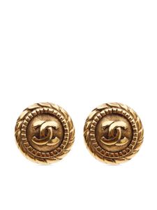 CHANEL Pre-Owned boucles d'oreilles Coco Mark (1990-1999)