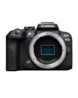 Canon EOS R10 camera spiegelloos (hybride camera, DSLR upgrade, 15 B/s, 4K video's, Dual Pixel CMOS AF II focusysteem, WLAN) zwart