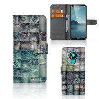 Wallet Case met Pasjes Nokia 3.4 Spijkerbroeken - thumbnail