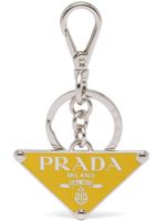 Prada porte-clés à pendentif logo - Argent - thumbnail