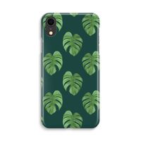 Monstera leaves: iPhone XR Volledig Geprint Hoesje - thumbnail