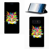 Samsung Galaxy Note 8 Magnet Case Cat Color