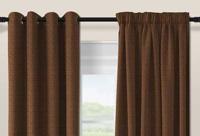 Verduisterende gordijnen in 2 maten