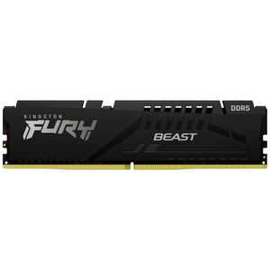 Kingston FURY Beast Werkgeheugenmodule voor PC DDR5 32 GB 1 x 32 GB Non-ECC 5200 MHz 288-pins DIMM CL40 KF552C40BB-32