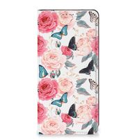 Xiaomi Redmi Note 12 Pro | Poco X5 Pro Smart Cover Butterfly Roses - thumbnail