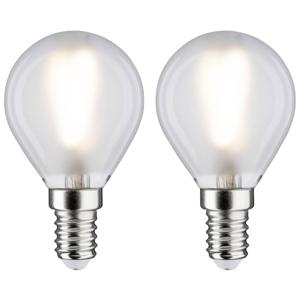 Paulmann 28638 LED-lamp Energielabel G (A - G) E14 3 W Warmwit (Ø x h) 45 mm x 78 mm 2 stuk(s)