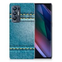 OPPO Find X3 Neo Silicone Back Cover Jeans - thumbnail