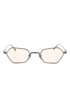 Matsuda lunettes de soleil M3138 à monture géométrique - Gris