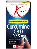 Lucovitaal Curcumine CBD 40/5mg (30 caps) - thumbnail