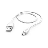 Hama Oplaadkabel, USB-A/M-USB, 1,5 m, wit