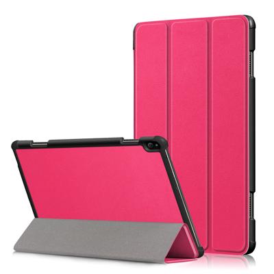 3-Vouw sleepcover hoes - Lenovo Tab P10 - Roze 3-Vouw sleepcover hoes - Lenovo Tab P10 - Roze