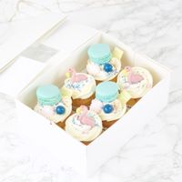 Flamingo Cupcakes (6 stuks) - thumbnail