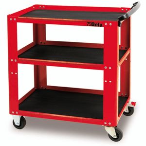 Beta C51 Rode Trolley Gereedschapswagen | 3 Plateaus - 051000003