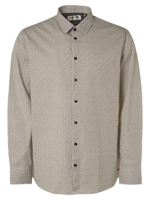 Shirt long sleeve all over printed bronze