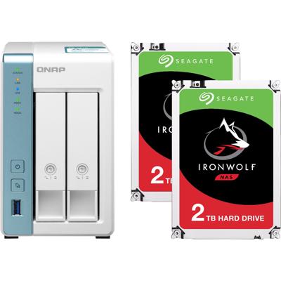 QNAP TS-231K + 4TB (2x2TB) QNAP TS-231K + 4TB (2x2TB)
