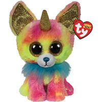 TY Beanie Boo&apos;s Eenhoorn Chihuahua Knuffel Yips 15 cm