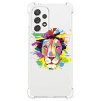 Samsung Galaxy A53 5G Stevig Bumper Hoesje Lion Color