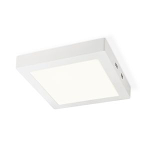 Home sweet home LED plafondlamp Ska vierkant 22,5 - wit