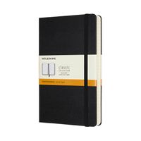 Notitieboek Moleskine Expanded large 130x210mm lijn hard cover zwart - thumbnail