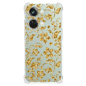 OnePlus Nord 3 Case Gouden Bloemen