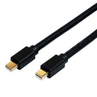 ROLINE Mini DisplayPort Kabel, mDP-mDP, v1.3/v1.4, M/M, zwart, 2 m - thumbnail