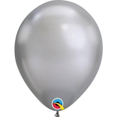 Folat Ballonnen 28 Cm Latex Zilver 100 Stuks