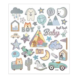 Creativ Company Stickers Baby Boy, 1 Vel