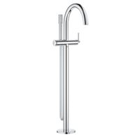 GROHE Atrio afbouwdeel voor vrijstaande badmengkraan met omstel m. Sena stick handdouche en doucheslang 125cm chroom 32653003 - thumbnail