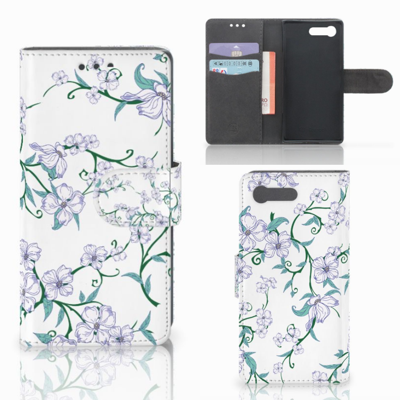 Sony Xperia X Compact Uniek Hoesje Blossom White Sony Xperia X Compact Uniek Hoesje Blossom White