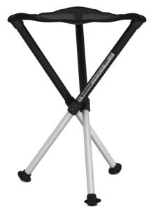 Walkstool Comfort XL Klapkrukje Zwart, Zilver 63547 Belastbaarheid (gewicht) (max.) 225 kg