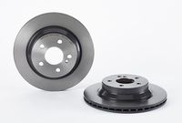 Remschijf COATED DISC LINE BREMBO, Remschijftype: Binnen geventileerd, u.a. für Mercedes-Benz