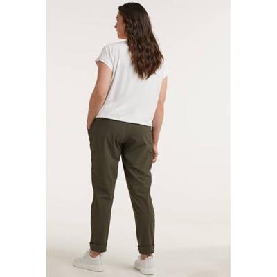 GREAT LOOKS top met printopdruk wit