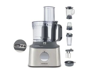 Kenwood MultiPro Compact+ FDM316SS keukenmachine 800 W 2 l Grijs Ingebouwde weegschalen