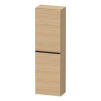 Hoge Kast Duravit D-Neo Kolomkast Wand 132 cm Linksdraaiend Mat Natuur Eiken Duravit - thumbnail