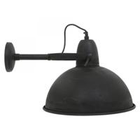 Plafond- en wandlamp Fulham Antiek Zwart