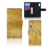 Samsung Xcover Pro Book Style Case Licht Hout