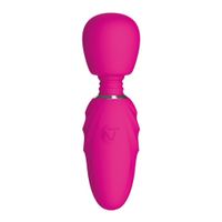 Nomi Tang - Compacte Pocket Wand Massager met 2 Opzetstukken Roze