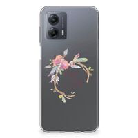 Motorola Moto G53 Telefoonhoesje met Naam Boho Text