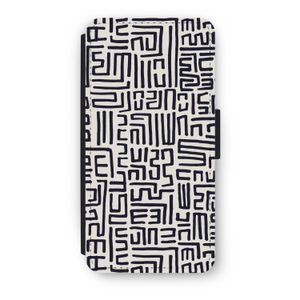 Moroccan Print: iPhone 8 Plus Flip Hoesje